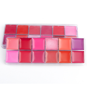 12 colors Creamy texture lipstick palette high pigmented lipstick set private label lipstick matte