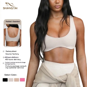 Top Deportivo <span class=keywords><strong>Lulu</strong></span> Bra para Yoga, Sensación Ligera, Ropa Interior Deportiva para Mujer, Alto Soporte para Correr - Product Image 2