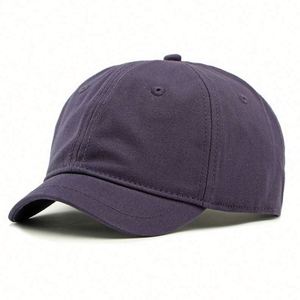 3cm Short Brim Summer Sun Hat for Men Women Soft Top Outdoor <b>Sunscreen</b> Trendy Simple Baseball Cap Portable Silk Screen - Product Image 6