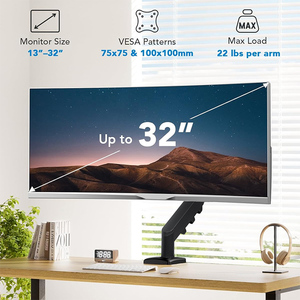 Khí duy nhất mùa xuân màn hình LCD gắn cánh tay 32-inch máy tính để bàn đứng 90 độ nghiêng góc mới cho 17-32 inch máy tính máy tính Màn hình máy tính xách tay - Product Image 5