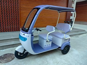 Tricycle électrique 3 <span class=keywords><strong>places</strong></span> pour personnes âgées, batterie au plomb-acide, 25 km/h, pour trajets urbains - Product Image 5