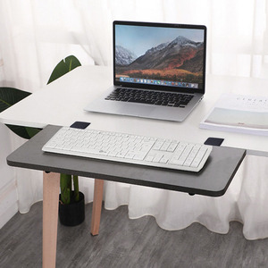 Chức năng phần cứng DIY sắt gấp Bracket bàn phím máy tính khay kẹp với bảng gỗ undermount cơ sở đứng cánh tay còn lại Bàn - Product Image 5