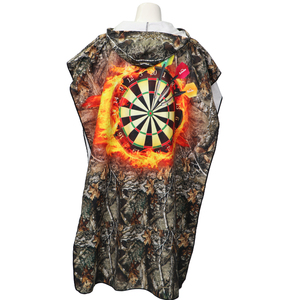 <span class=keywords><strong>Accappatoio</strong></span> Sportivo con Cappuccio in Microfibra, Asciugamano da Spiaggia Indossabile ad Asciugatura Rapida e Assorbente, Produzione OEM - Product Image 3