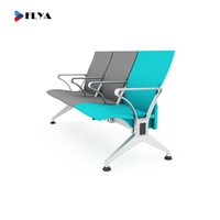 Chaises d'attente Flya pour hôpitaux et aéroports – Fabricant de sièges publics – Chaises d'attente à 2, 3, 4 ou 5 places – Sièges en rangée