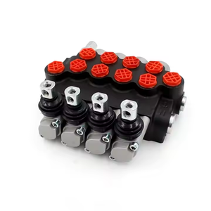 Válvula de Control Direccional Hidráulica de 4 Vías y Bloqueo Simple P40-G38 Manual |   Fabricante OEM y Proveedor Global - Product Image 1