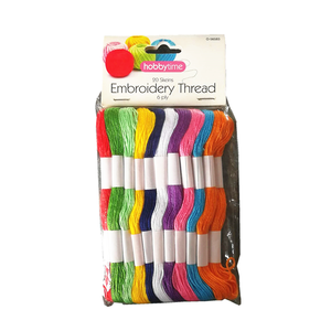 Kits de fils à broder au point de croix comptés multicolores recyclés Ensemble de bricolage artisanal - Product Image 5