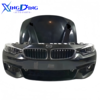 Piezas Originales de Segunda Mano para BMW Serie 4 420 425 G22 G82 con Parachoques Delantero Completo, Rejilla, Ventilador del Radiador y Faros Delanteros