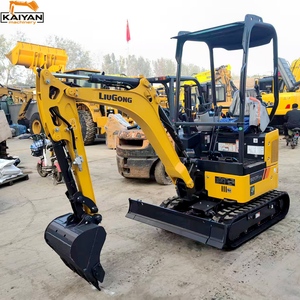 Miniexcavadora LiuGong 9017 Usada, Bajo Precio, 1.7 Toneladas, para Hogar, Jardín, Granja, Tuberías, Renovación de Espacios Estrechos Interiores, Bomba y Motor - Product Image 6