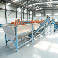 Cuve de lavage flottante en plastique pour la séparation des étiquettes de flocons PET et le retrait du sable des films PP, HDPE, LDPE