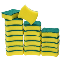 Spons Dapur Mikrofiber Pembersih Rumah Tangga Penggosok Ganda