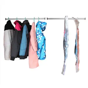 Hanging Vacuum Space Saver Bags for Clothes Vacuum Seal Storage Bag Clear Bags