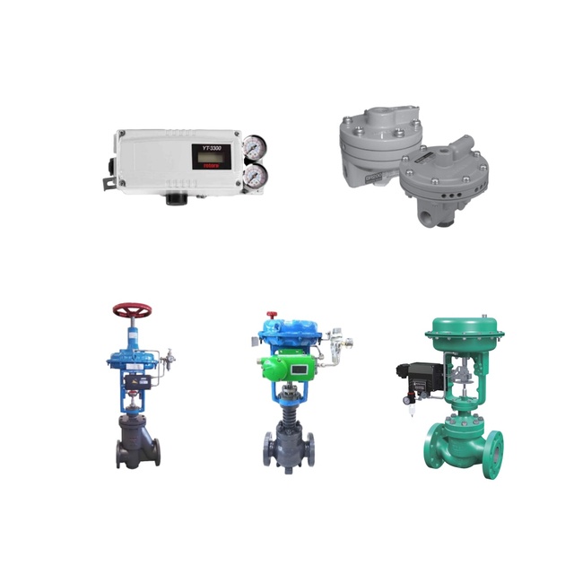 High Capacity Volume Booster Relays BR200/BR400  Masoneilan Baker Hughes with Yotork Valve Positioner and Chinese Control Valve