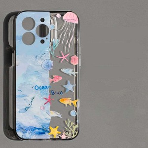 Funda de teléfono móvil TPU con estampado de concha de pez azul océano a prueba de golpes para <span class=keywords><strong>Iphone</strong></span> 8 X Xr Xs 11 <span class=keywords><strong>12</strong></span> 13 14 15 16 17 <span class=keywords><strong>Pro</strong></span> <span class=keywords><strong>Max</strong></span> - Product Image 4