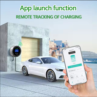 GoodLink Nouveau chargeur mural rapide pour véhicules électriques 11KW AC, prise GB GBT, IP65, 16A, 380V, certifié CQC, modèle S01 avec écran