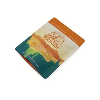 Sachets Mylar vides de 500 mg pour bonbons comestibles, biscuits, gommes, sucre, avec fermeture éclair à l'épreuve des enfants, pour l'emballage de snacks en magasin