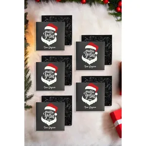 Personalized Christmas Design <b>Empty</b> <b>Gift</b> <b>Boxes</b> 5-Piece Set with Custom Name <b>for</b> Holiday <b>Gifts</b> - Product Image 1