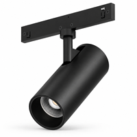 Rail magnétique LED super fin de 5 mm, éclairage sur rail réglable en aluminium, 6W COB LED, luminaires sur rail intelligents pour plafond, pour bureau/boutique/atelier