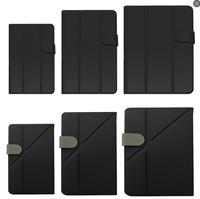 Support magnétique polyvalent léger élégant monobloc moulé universel 7 8 "9 11" 12 12.9 "étui de protection en cuir pour tablette