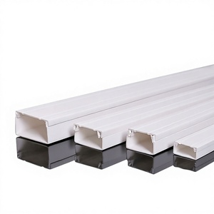 Canalina per Cavi di Rete 20-100 in <span class=keywords><strong>PVC</strong></span> Rinforzato, Montaggio a Superficie, Completamente in Plastica, Nuova di Zecca, Spedizione Gratuita - Product Image 1