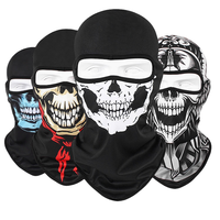 Masque de ski d'hiver Skull Ghost, masque facial, masque cyberpunk, cagoule pour homme