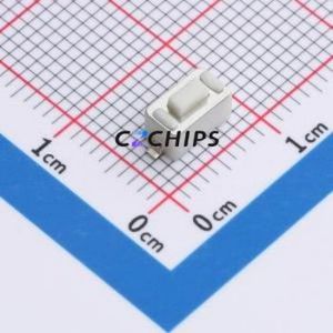 TS4A432110 Tactile Switch SMD,6.1x3.5mm Switch Single Pole Single Throw Rectangle Button 2.6N Vertical Mount - Product Image 1