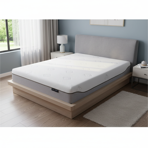 Matelas en latex naturel avec ressorts ensachés individuels, taille double, fermeté moyenne, matériau intérieur 3D personnalisable pour chambre à coucher - Product Image 3