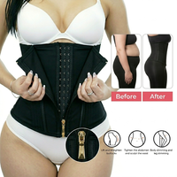Gaine amincissante sportive pour femme à haute compression, rehausseur de fesses, sculpteur de corps, amincissant la taille, en nylon respirant, avec crochets