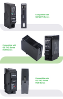 EBASEE Mini Minyatür Devre Kesiciler SİYAH 1p 2p 3p 4p 1~63A  4.5KA 6KA  C32 AC MCB