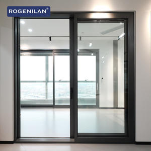 ประตูบานเลื่อนอะลูมิเนียมแบบยกขึ้นได้ ทนแรงกระแทกจากพายุเฮอริเคน สำหรับภายนอกบ้าน ยี่ห้อโรเจนิลัน พร้อมกระจกลามิเนต - Product Image 2