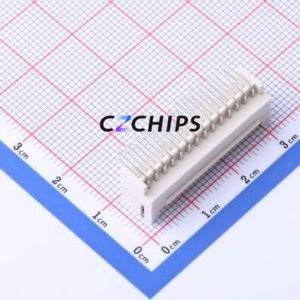 HC-PHB-2*14AW Wire-to-Board Pin Header Bent Lead Through Hole,P=2mm Connector 2x14P 2mm Right Angle Insert 28P - Product Image 2