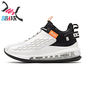 Zapatos Deportivos Masculinos de Tela de Algodón PU Transpirable Negros para Primavera, Otoño e Invierno, Nivel Superior - Product Image 1