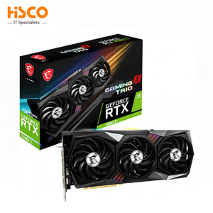 3080Ti pour <span class=keywords><strong>MSI</strong></span> GeForce RTX <span class=keywords><strong>3080</strong></span> Ti <span class=keywords><strong>GAMING</strong></span> <span class=keywords><strong>X</strong></span> <span class=keywords><strong>TRIO</strong></span> 12G GDDR6X 384 Bit 350W Carte Graphique GPU - Product Image 6