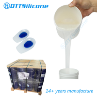 Silicone liquide de qualité médicale pour la fabrication de semelles intérieures en caoutchouc de silicone RTV-2