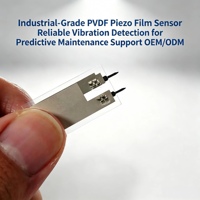 Capteur à film piézoélectrique en PVDF de qualité industrielle pour la détection de vibrations et d'impacts de haute précision, destiné à la prévision de l'état des structures et à la maintenance prédictive