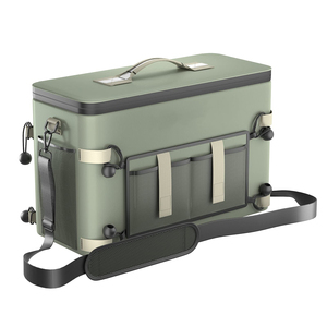 Bolsa Térmica Grande para Almuerzo, Viajes, Compras, Camping, Pesca, Plegable, Impermeable, para Playa, Bolsa Refrigerante Suave - Product Image 1