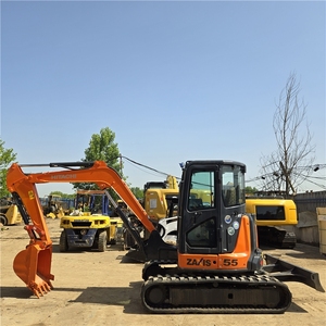 Miniexcavadora Hitachi ZX55US usada en Japón, miniexcavadoras Hitachi ZX55 ZX60 ZX70 ZX75 ZX120 ZX200 ZX350, horas de trabajo bajas listas para enviar - Product Image 1