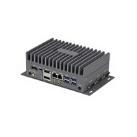 Computadora Industrial Sin Ventilador Intel de 11.ª Generación Core I7 I5 I3 Tiger Lake DDR4 3200 J1900 M.2 NVMe PCIe X4 SATA Windows Linux