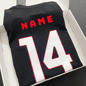 เสื้อฟุตบอลเอซีมิลานเหย้าเยือน รุ่นแฟนเอ็ดิชั่น พิมพ์ลายแบบรีดร้อน ขายส่ง 205/26 # เสื้อเจอร์ซีย์แบบกำหนดเอง 14 โมดริช ซี แขนสั้น โพลีเอสเตอร์ 100% - Product Image 1