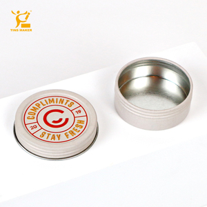 Tinsmaker Nhà Máy Tùy Chỉnh Dập Nổi Son Dưỡng Môi Rắn Nước Hoa Rỗng <span class=keywords><strong>Mini</strong></span> Kim Loại Hộp Thiếc Với Vít Nắp Container - Product Image 3