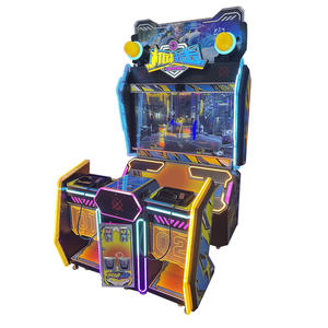 2024 nueva máquina de pistola dinámica móvil videojuego doble tiro juguete interactivo <span class=keywords><strong>para</strong></span> padres e hijos con pago de monedas 1 año de garantía - Product Image 3