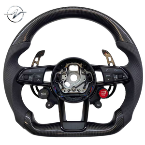 Volantes OEM de Fibra de Carbono Genuina para Audi MK3 TTRS TTS MK2 S3 R8 TT A3 A4 A5 <span class=keywords><strong>A6</strong></span> A7 B9 B8.5 Q3 Q5L Q7 Q8 S4 S5 S6 C6 C7 - Product Image 1