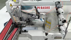 Équipement de couture industriel entièrement automatique pour vêtements en jean, machine à emboîter les poches avant et arrière sans repassage - Product Image 4