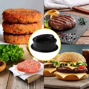 Hamburger Press Meat Pie Press Stuffed Burger Mold Maker with Baking Paper Liners Patty Pastry <b>Tools</b> <b>BBQ</b> Kitchen Accessories - Product Image 5