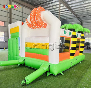 <span class=keywords><strong>Castillo</strong></span> Inflable Comercial de PVC para Niños, Modelo Backyard Safari Hpfburg Air Castle, Juegos Inflables - Product Image 4