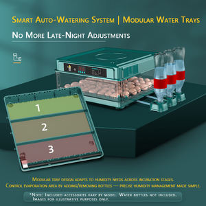 Incubadora Automática de Huevos para Aves de Corral, Fábrica de Equipos Agrícolas para Pollos, Aves, Reptiles, Codornices, Pavos, PC PP - Product Image 4