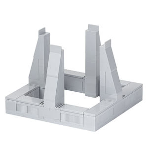 Soporte de Cohete MOC, Guerras Espaciales, Soporte para X-wing, Modelo Apollo Saturn, Bloques de Construcción Educativos DIY, Regalos Creativos, Juguetes para Niños - Product Image 2