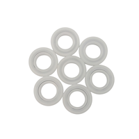 Roulement à billes en plastique POM 6800-2RS 10x19x5mm avec billes en céramique Si3N4, étanche et anticorrosion pour l'industrie alimentaire, chimique et la restauration