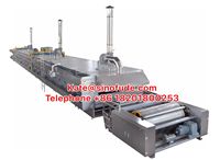 Ligne de production de biscuits entièrement automatique d'usine Machines de boulangerie avec machine à pâte Shanghai