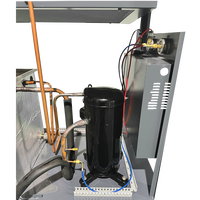 Refroidisseur d'eau industriel 5HP, système de refroidissement haute efficacité 220V 380V, refroidisseur d'air pour hydroponie, machines laser plastiques