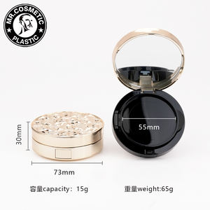 Emballage de coussin d'air en plastique 15g avec logo personnalisé, recyclable, avec <span class=keywords><strong>bouton</strong></span>-poussoir à ressort, pour conteneur de poudre de fond de teint BB Cream Cushion - Product Image 3